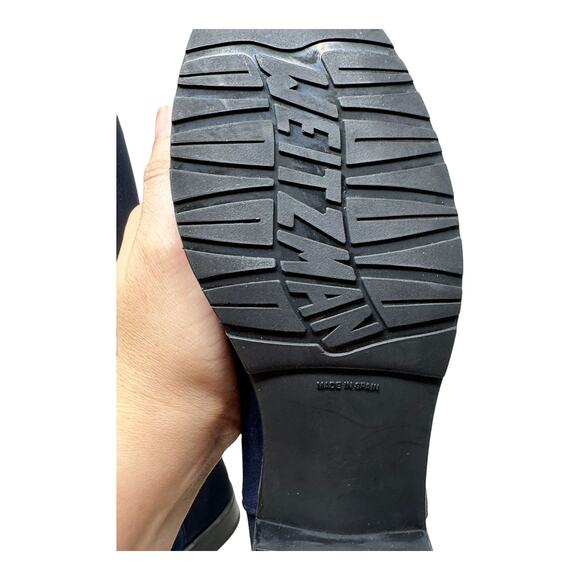 Stuart Weitzman blue leather 5050 knee length boots size 7M - Picture 7 of 16